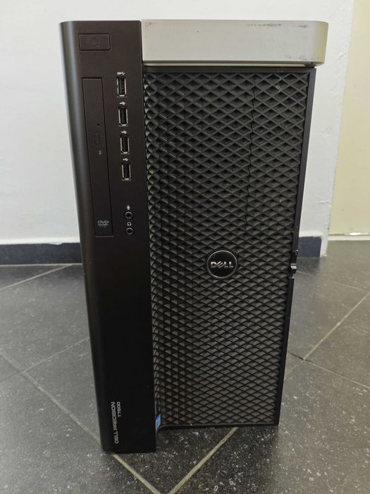 DELL Precision T7600 с Xeon E5-2667/ 16GB DDR3 ECC/ RX 580 4GB/ 1300W