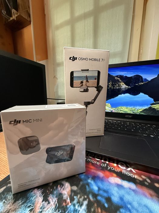 Dji Osmo Mobile 7p+Mic Mini