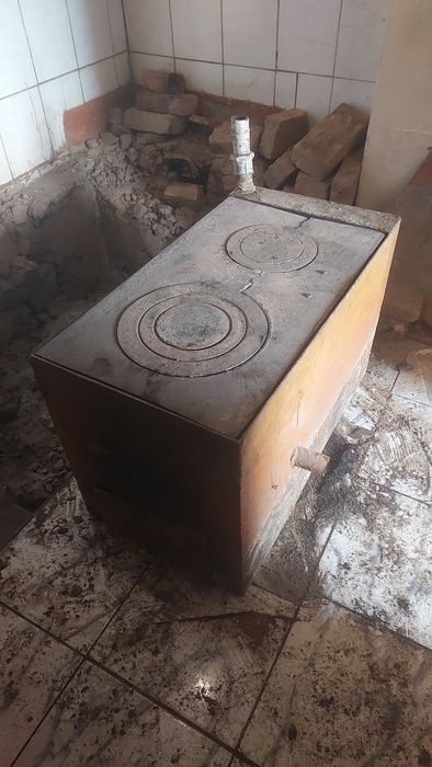 Печь котёл паровой