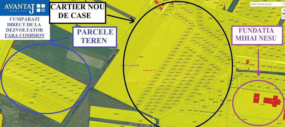 SUPER OFERTĂ : teren Cihei 30 500 EUR la BULEVARDUL Grigorescu 2