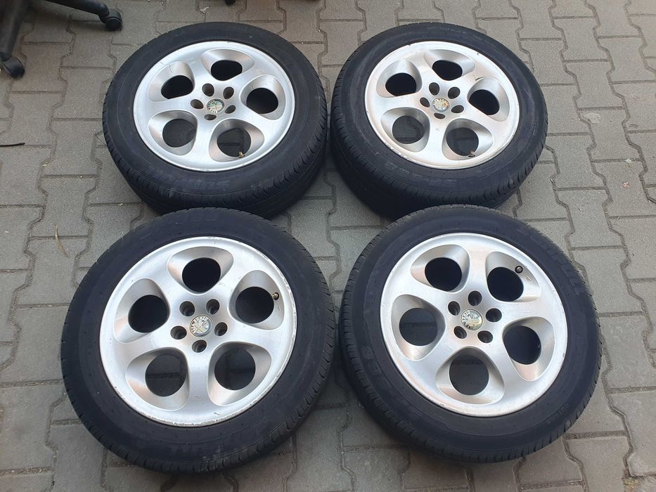 Джанти с гуми 16" 6,5J 5x98 Alfa Romeo 147/156/GT/GTV