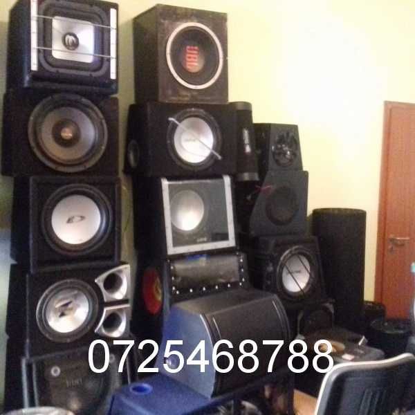 statie amplificator auto 1000w subwoofer filtru hilo condensator cablu