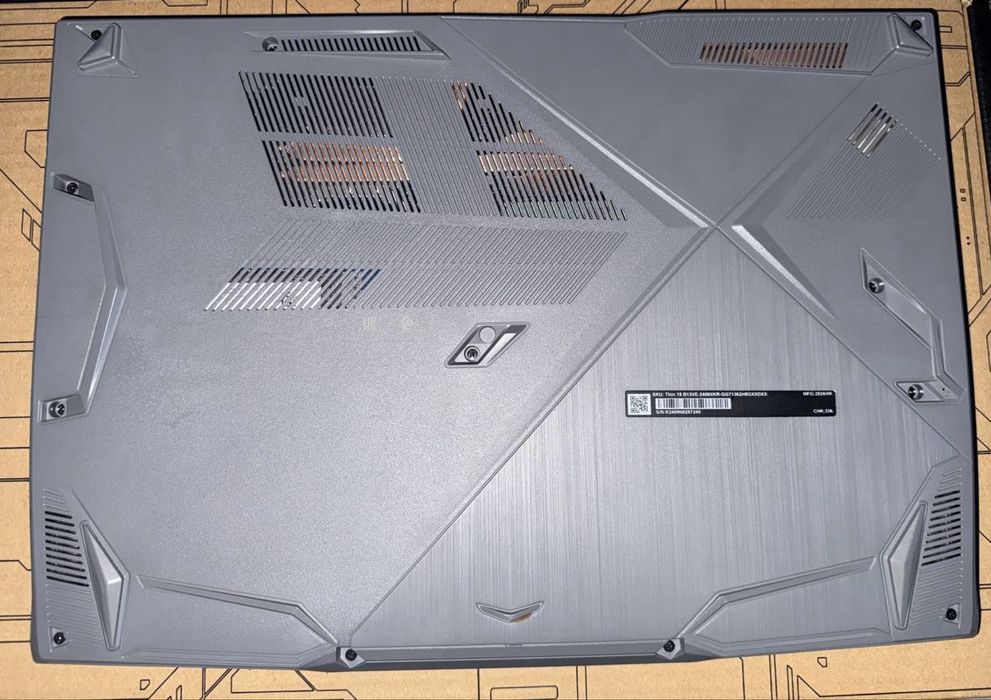 Ноутбук MSI Thin 15 4050 rtx