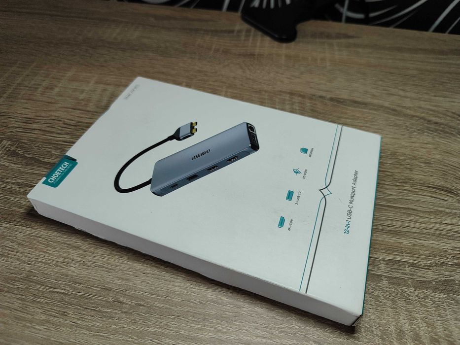 ПРОМО! Компактен 12 в 1 Хъб с 4K за MacBook –Максимална функционалност