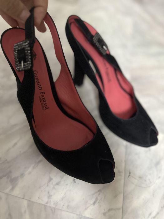 Туфли  кожаные натуралька