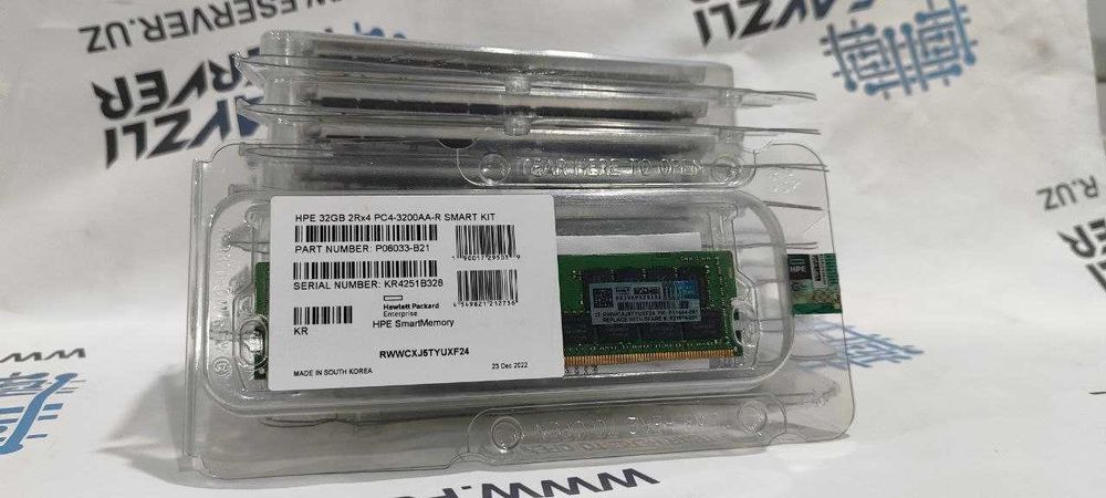 Оперативная память для сервера DDR3 DDR4 4GB 8GB 16Gb 32Gb RDIMM ECC