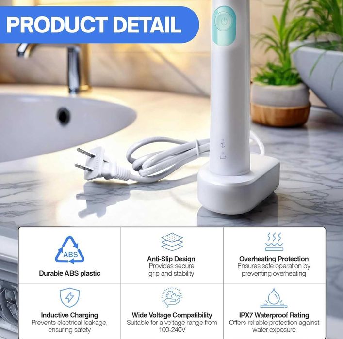 Зарядно, Калъф и Глави за Четка за Зъби Philips Sonicare. Филипс Соникеър Накрайници. Захранване, Кутия за Пътуване и Аксесоари за Електрическа Четка