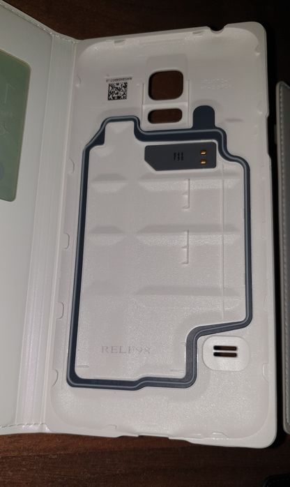 Husa flip smart activa originala Samsung S View Cover Galaxy S5 mini