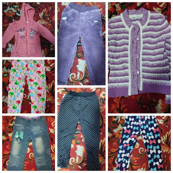 Продам детские вещи на девочку 6-8 лет.