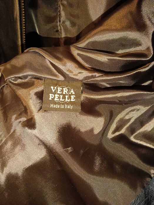 Дамско италианско кожено яке Vera Pelle естествена кожа