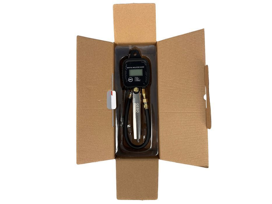 Pistol umflat roti cu manometru digital 0-255 psi gebo tools