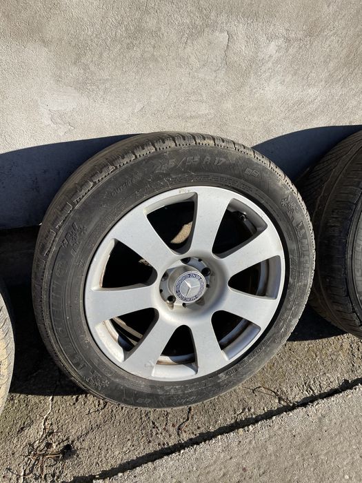 Set Jante Mercedes R 17 + Cauciucuri 235 / 55 / R17 + rezerva