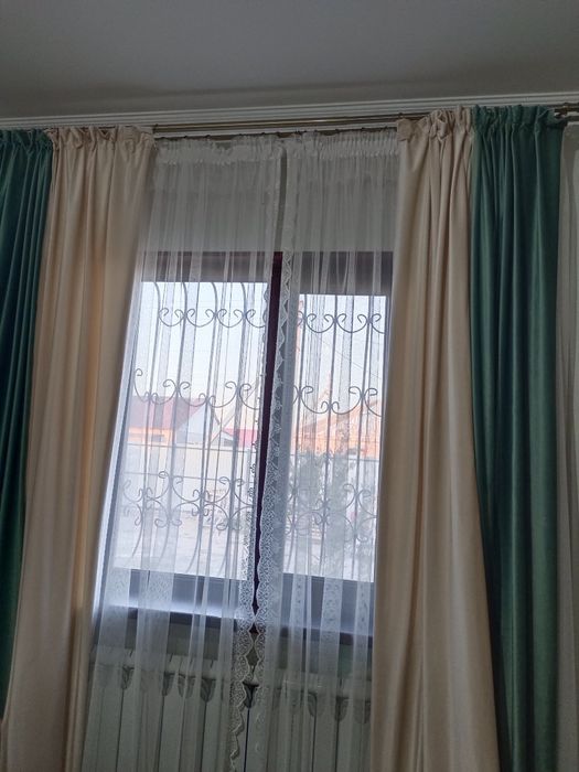 Продам шторы с тюлем