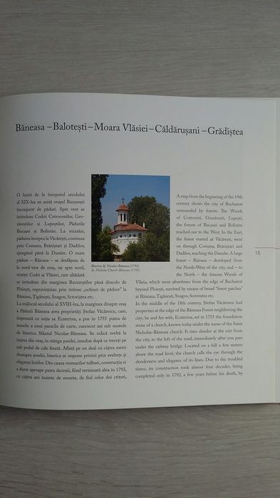 Bucurestii de langa Bucuresti (ghid turistic romana - engleza) carte