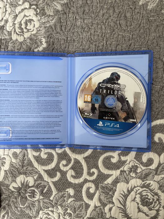 Продаю диск crysis remastered trylogy на ps4.