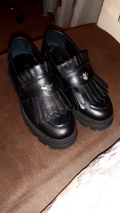 Mocasini piele dama Nevalis