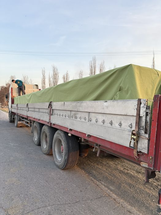 Тент для грузовых автомобилей из брезента