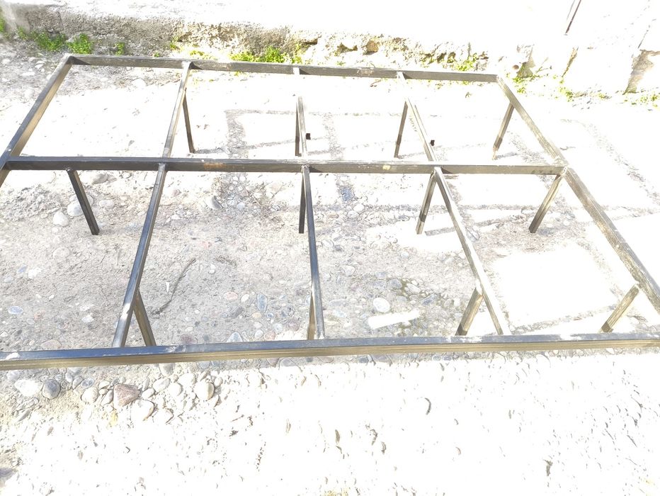 Металлический каркас кровать