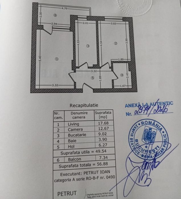 Apartament 2 camere Cartier Solar