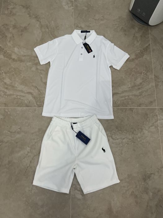 Compleu de vara Polo Ralphlauren alb