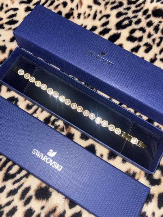 Bratara Swarovski Angelic, Aurie - nouă, în cutie