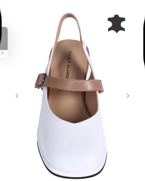 ДАНИЕЛЕ ГИЛАРДО Нови ежедневни дамски обувки от естествена кожа