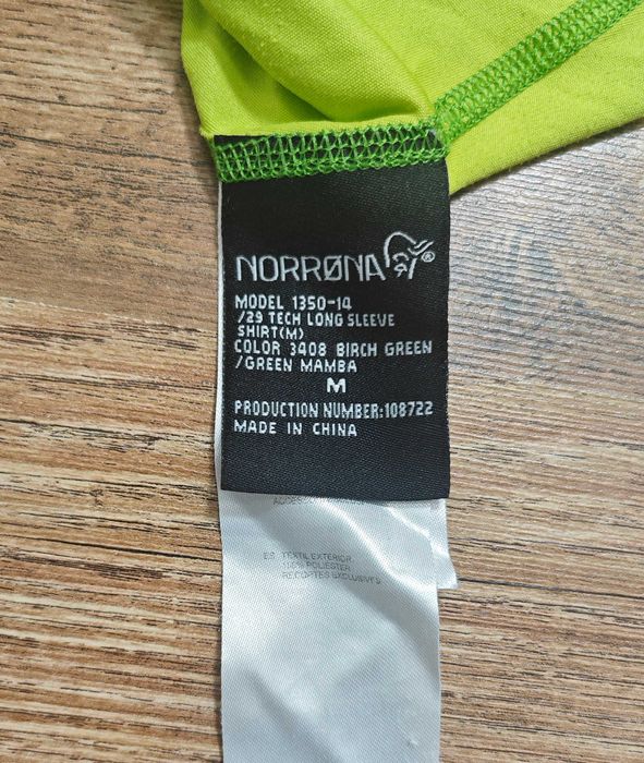 NORRONA Оригинална мъжка спортна фланелка размер М