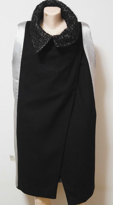 Palton negru Schumacher marimea M/L