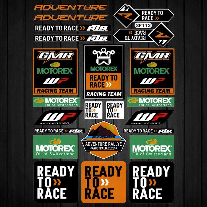 KTM RTR стикери за ендуро или крос комплект Размери в снимките WP