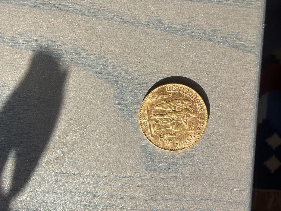 Moneda din aur - Napoleon III 20 Fr. 22k