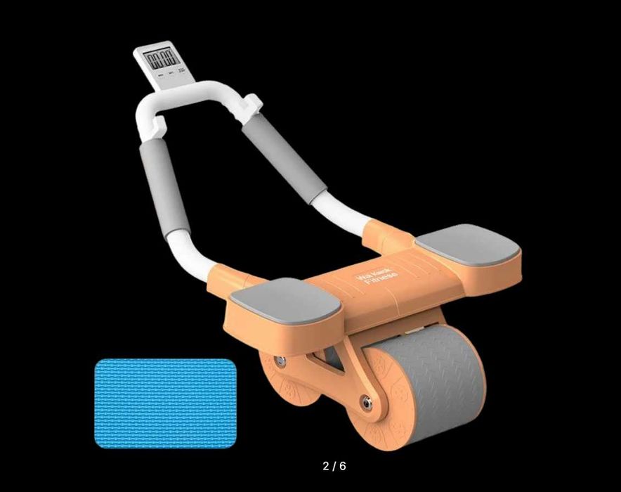 Отбойные ролики для живота со светодиодным цифровым счетчиком,