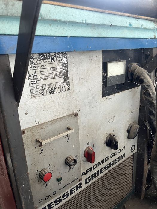 Aparat de sudura argon MIG mag Messer Greisheim industrial