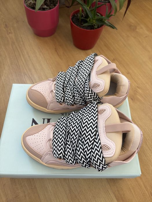 Lanvin Curb Low Pink