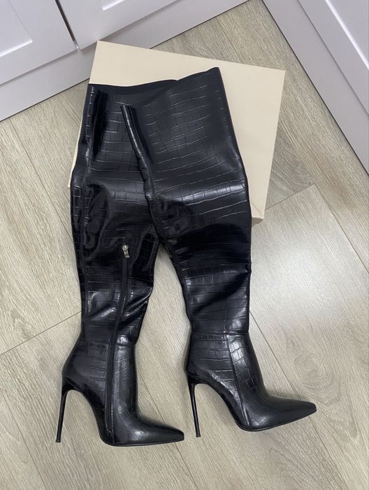 Ботфорты  37 размер шикарные