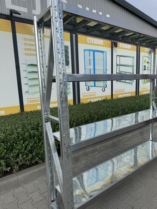 Поцинковани стелажи професионални