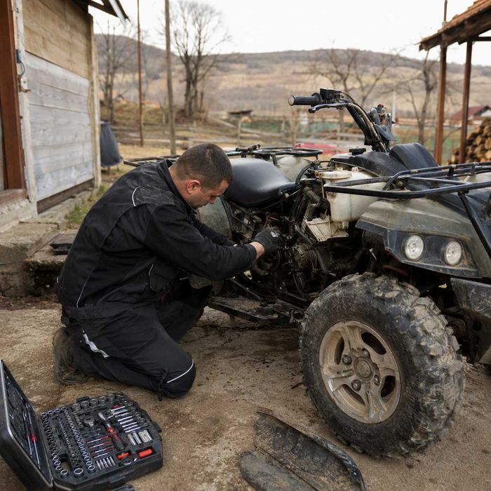 Reparații ATV și motoare la domiciliu | Deplasare în tot județul Alba