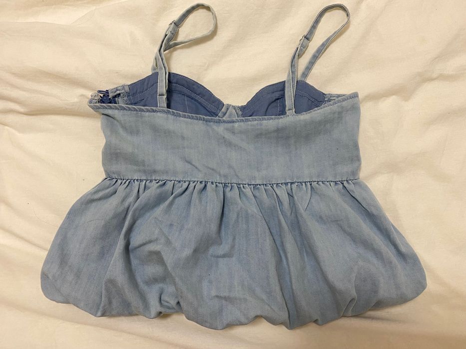 Деним топ на H&M