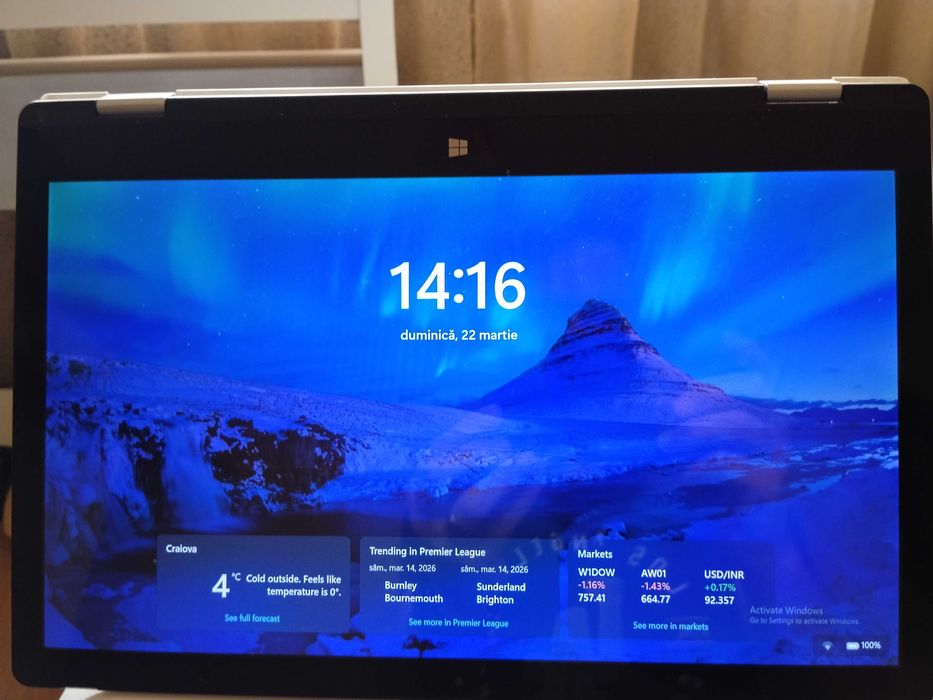 Myria 8312 (2-in-1 notebook), 256 Gb ssd 13,3 inch FullHD Touchscreen