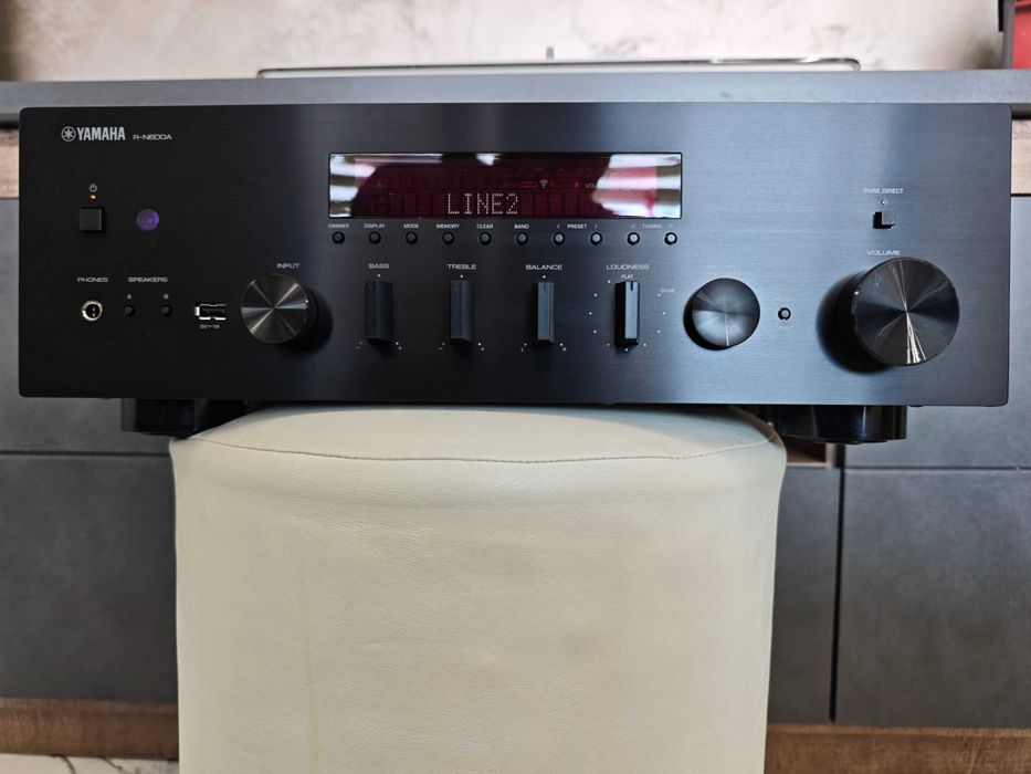 Yamaha R-N600A Black – Мрежов ресивър (Като нов, 10/10)