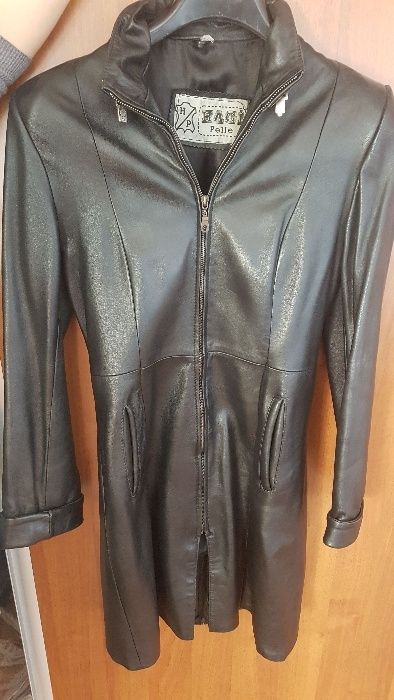 Haina Piele negru lucios