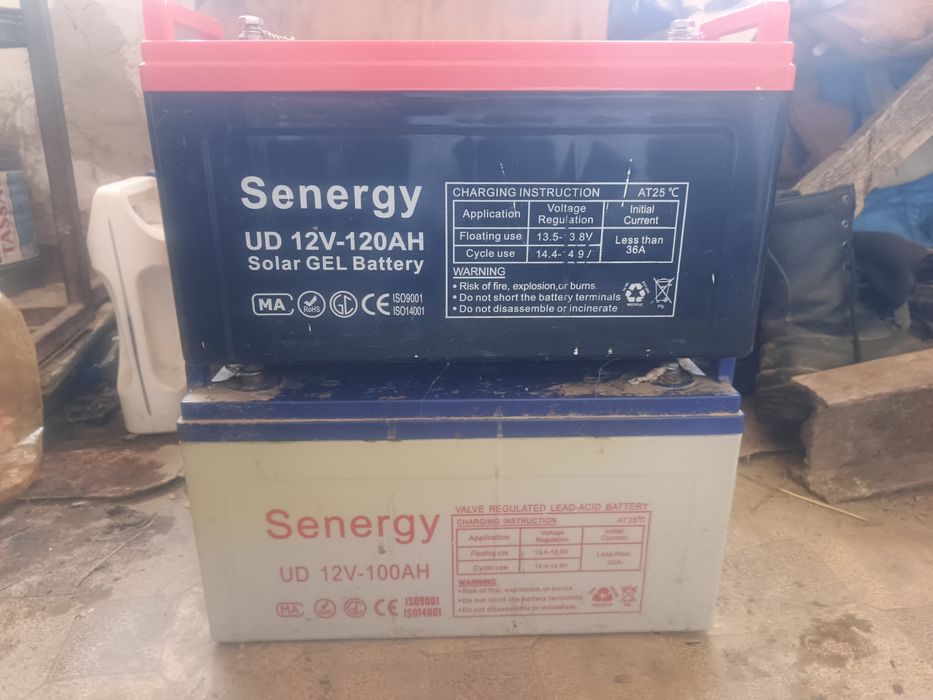 12V гелевые аккумуляторы б/у