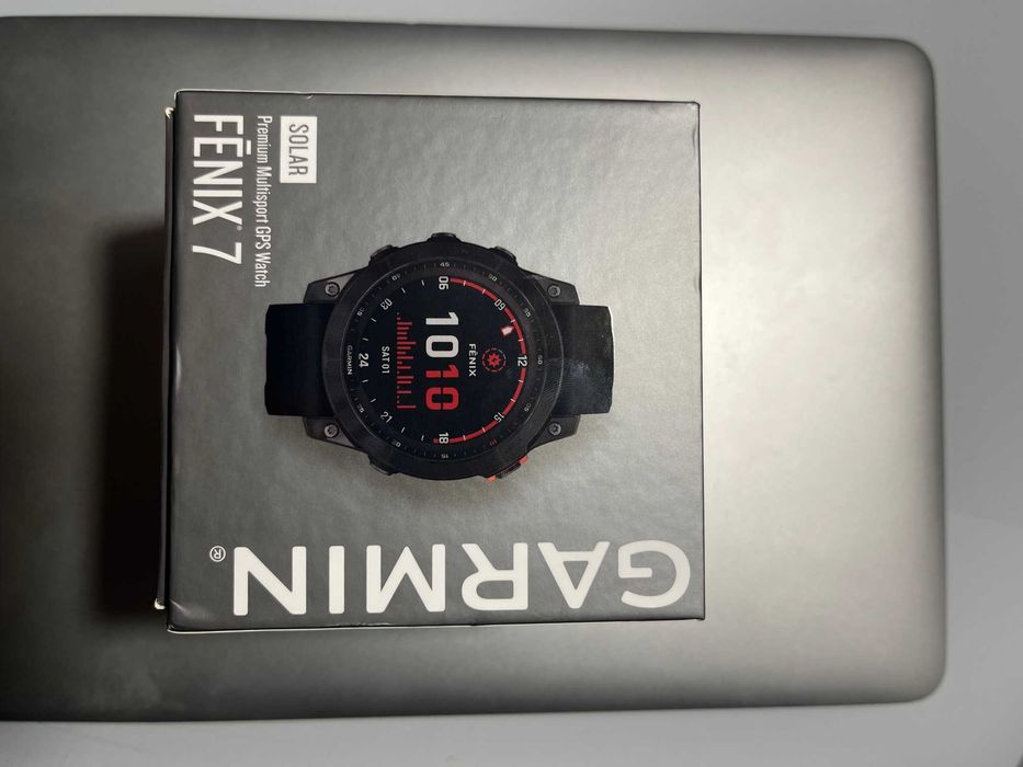 Garmin  Fenix 7 Solar, 47 mm, Slate Gray/Black