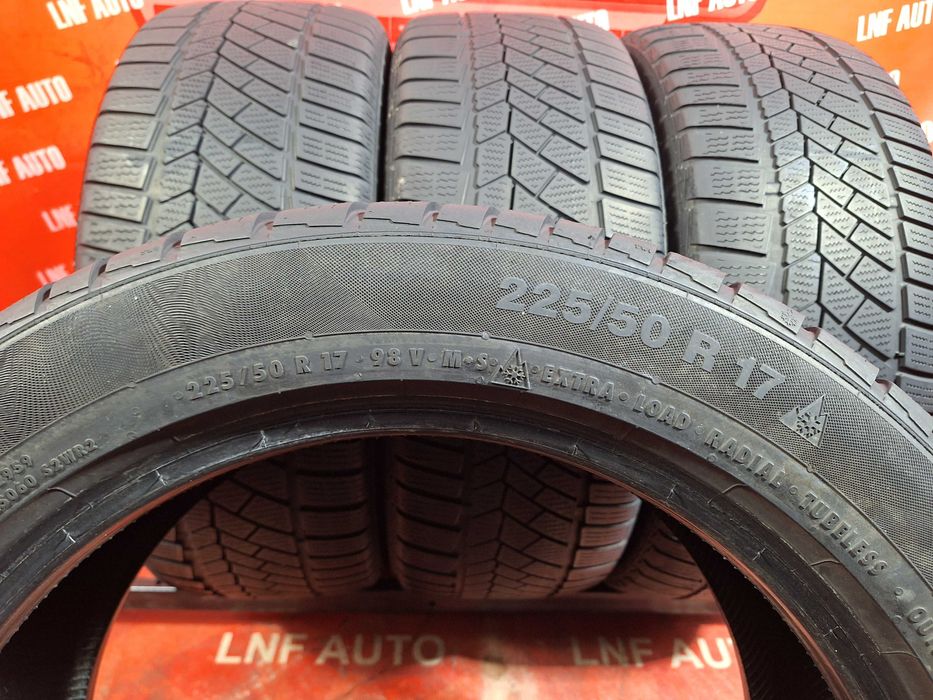 Anvelope de IARNA - 225/50/17 - Continental - 5.6 MM - DOT 2019 RFT !