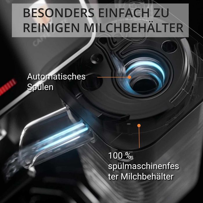 Нов Кафеавтомат Кафемашина KRUPS SENSATION MILK EA912E, 6 Вида Напитки