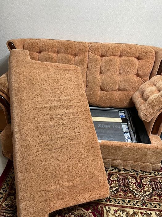 тройной диван состояние хорошее