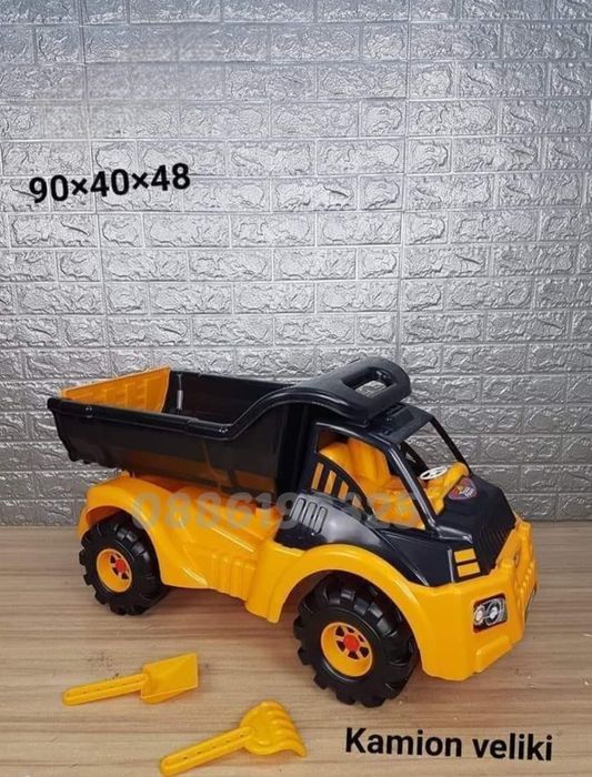 Голям Детски камион Самосвал Mega Mark Truck, 90 см