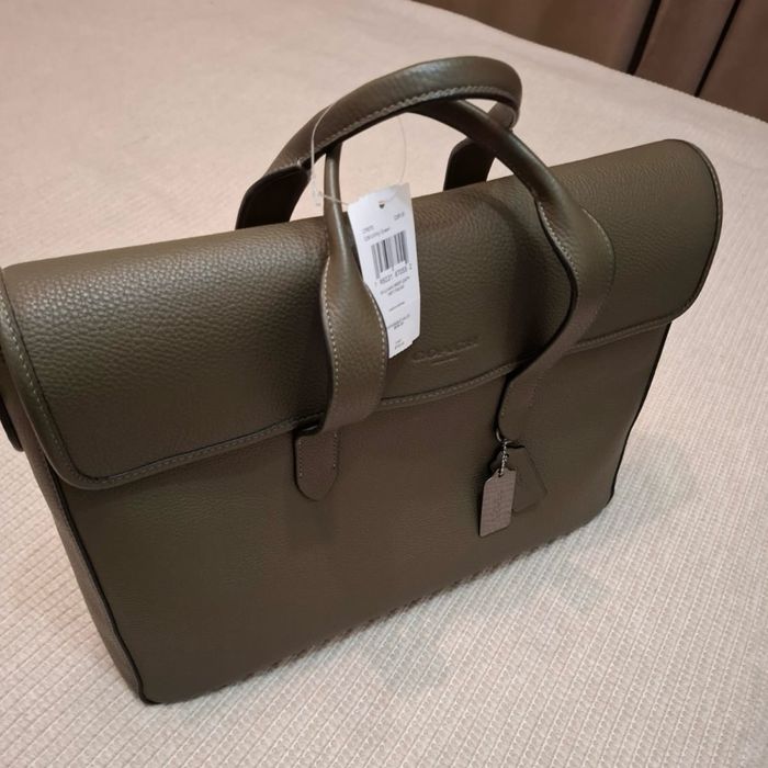 Кожанная сумка Coach