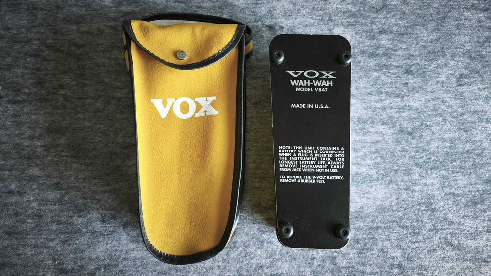 Pedala chitara Wah Wah VOX 847 Made in USA - GARANTIE