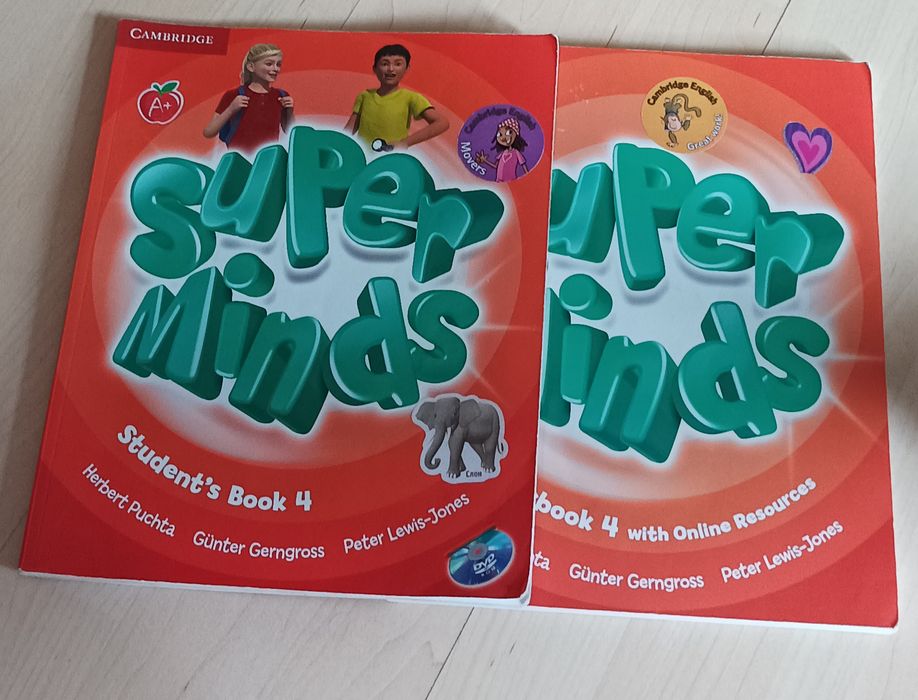 Учебник + тетрадка Super Minds