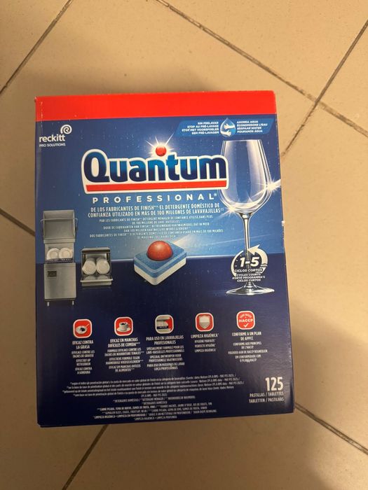 Quantum profesional capsule pentru masina de spalat vase